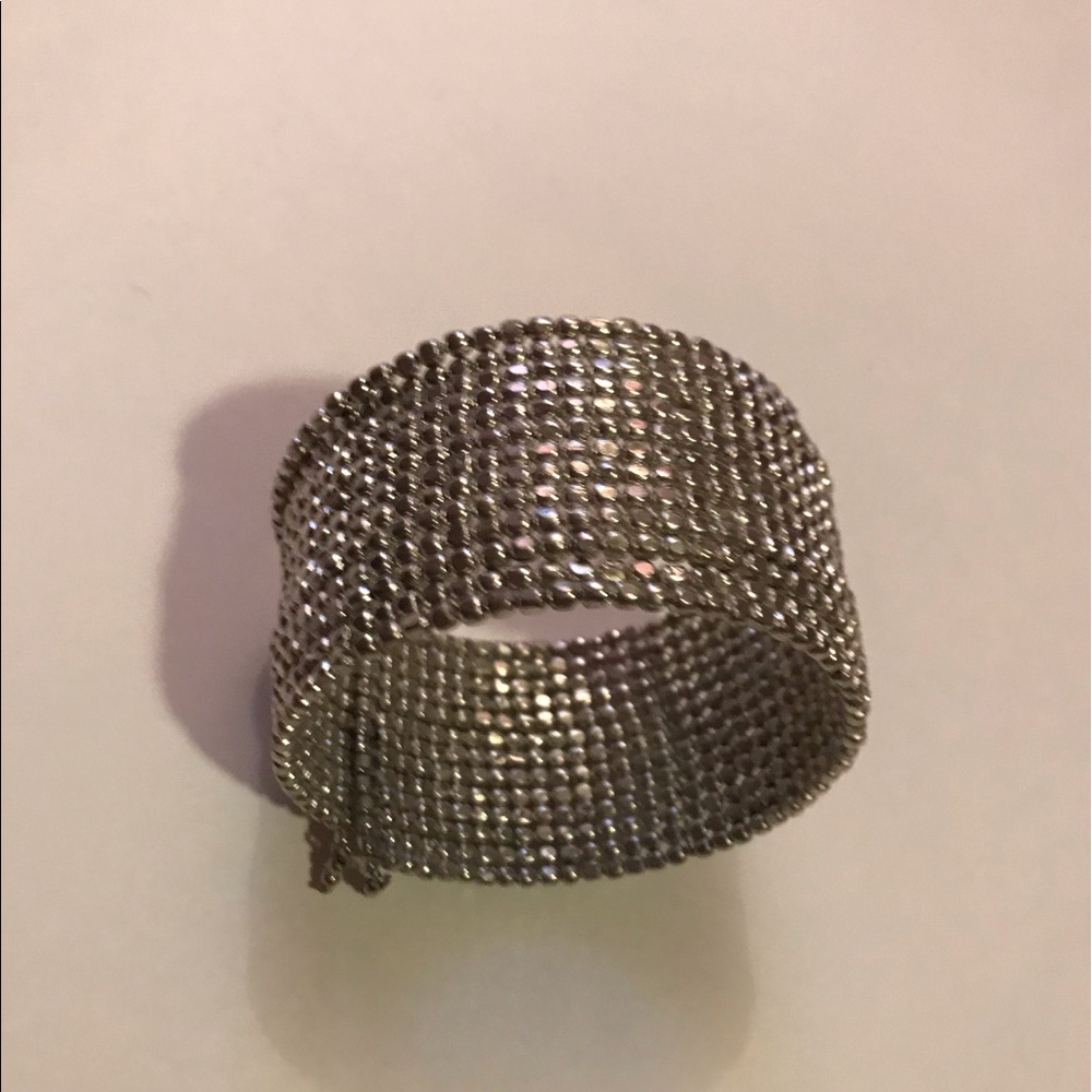 Beaded Silver Bracelet